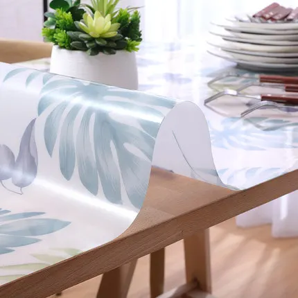 Прямоугольная скатерть из мягкого стекла толщиной 1 0 мм