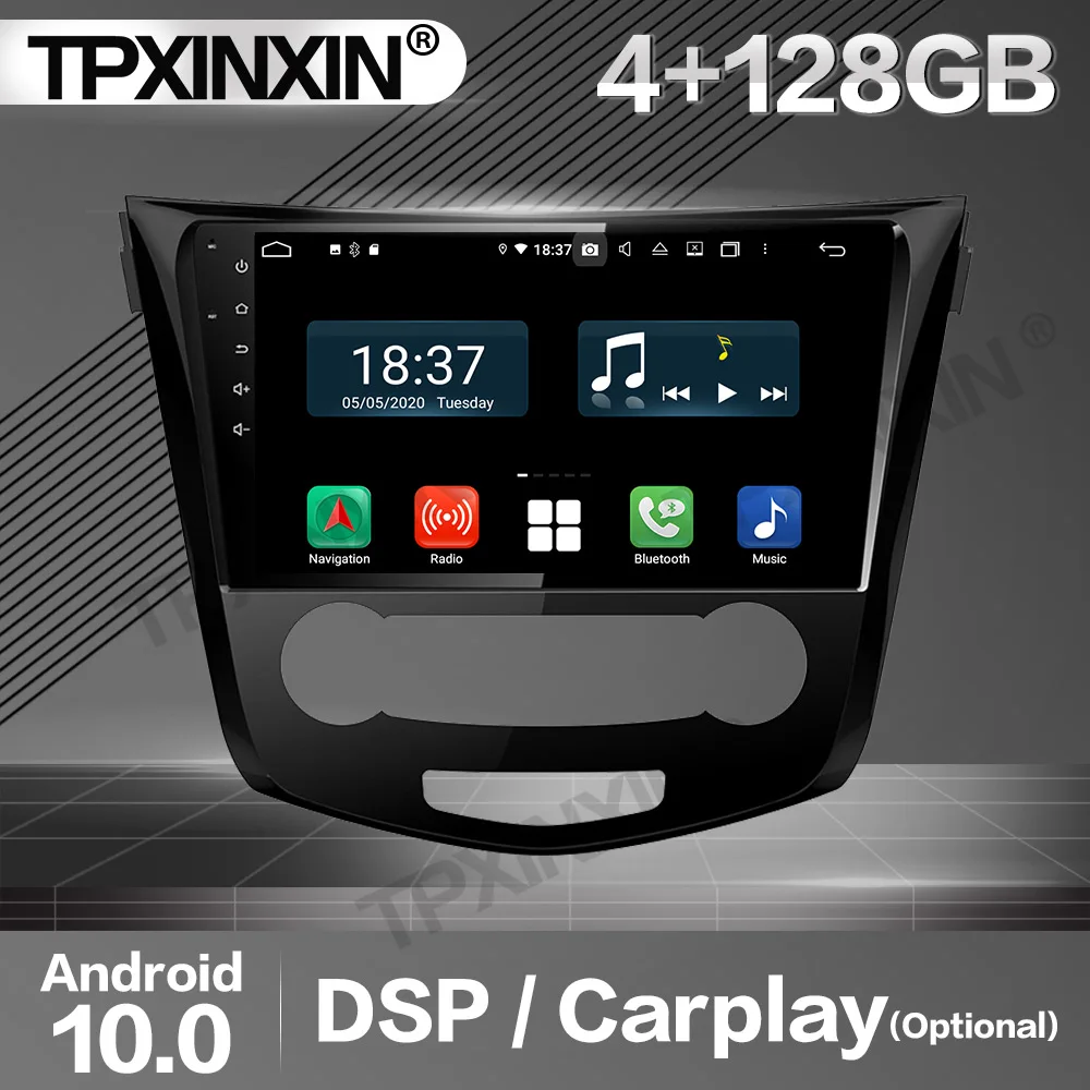 4 + 128 г Carplay автомобильный радиоприемник 2 Din стерео приемник Android для iPhone/IPad/для Nissan