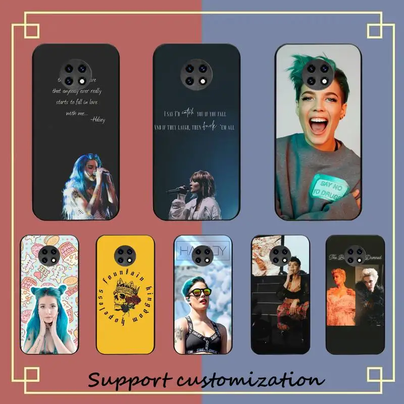 

Halsey Hopeless Fountain Kingdom Phone Case For Xiaomi Redmi Note 8A 7 5 Note 8pro 8T 9Pro TPU Coque for note 6pro Funda Capa