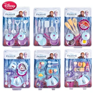 Игрушки Disney Холодное сердце 2, принцесса Анна, Эльза, кухонная посуда, кастрюля, Детские ролевые кулинарные игрушки, подарок для детей