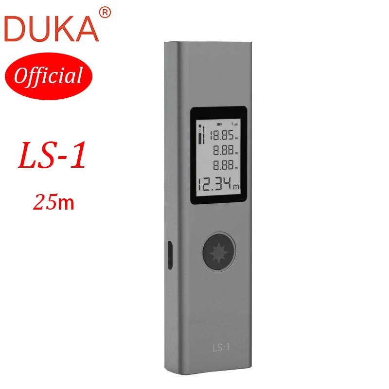 Duka официальный LS 1 лазерный дальномер для измерения расстояния Натяжной канат