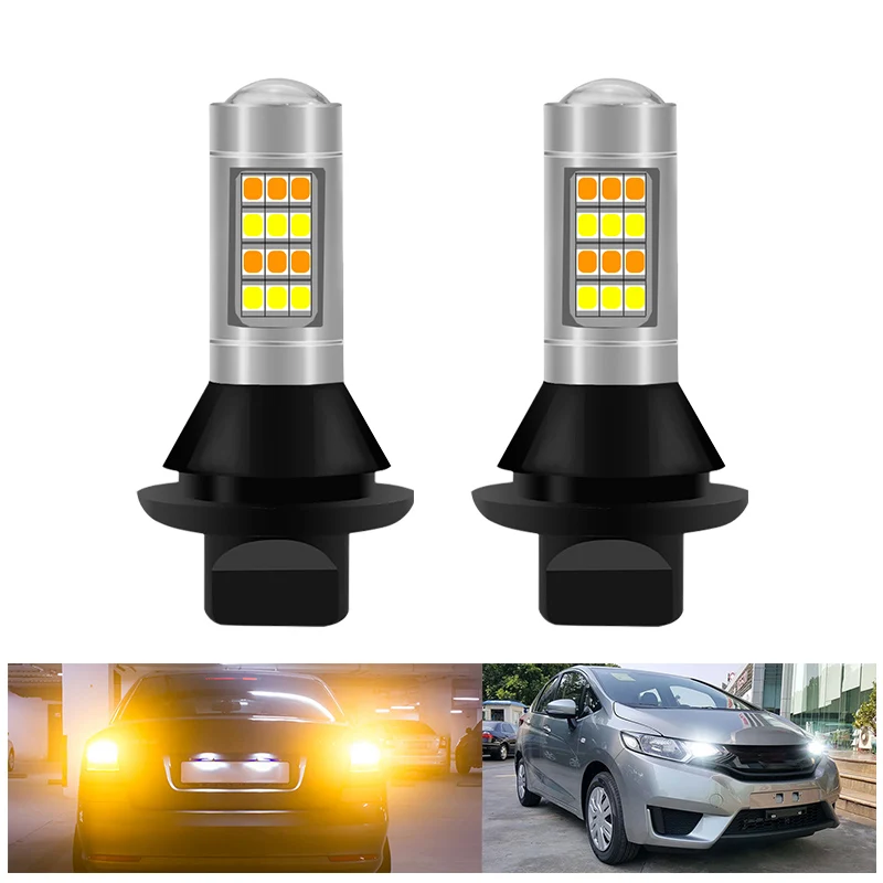 Светодиодный светильник 2 шт. BA15S BAU15S p21w s25 42SMD T20 W21W WY21W|Сигнальная лампа| |