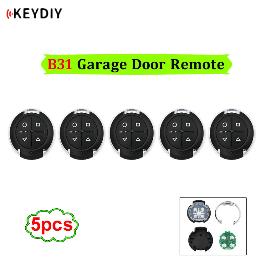 5 шт./лот B31 KEYDIY оригинальный KD900 + URG200 KD X2 мини кнопочный пульт генератор серии B