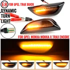 2 шт. боковые габаритные огни для Opel Mokka X 2012-2020 Для Chevrolet Trax для Buick Encore 2013-2020 светодиодный Динамический указатель поворота