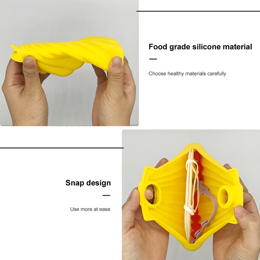 

Silicone Portable Mask Clips Disposable Face Mask Storage Case Container Foldable Mask Cover Bag Face Mask Box