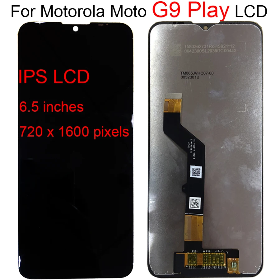 

Original quality 6.5''for Motorola Moto G9 Play lcd display with touch screen digitizer Assembly for Moto G9 play lcd display