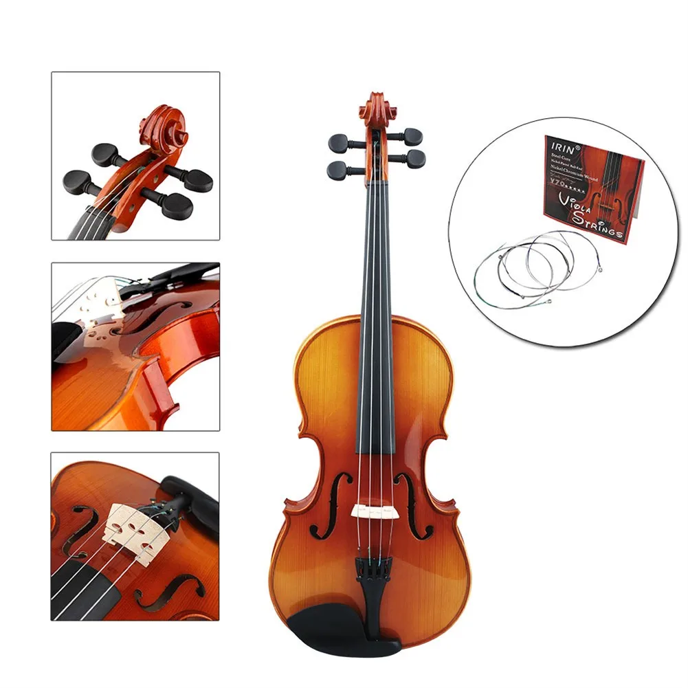 

6 шт./партия IRIN V70 Viola струны никель-хром обмотка изысканный струнный музыкальный прибор Запчасти Аксессуары