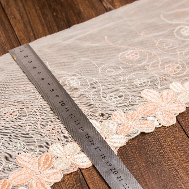 

2yards/lot 18mm width 2020new lace ribbon Lace Trim DIY Embroidered For Sewing Decoration african lace fabric Handmade wholesale