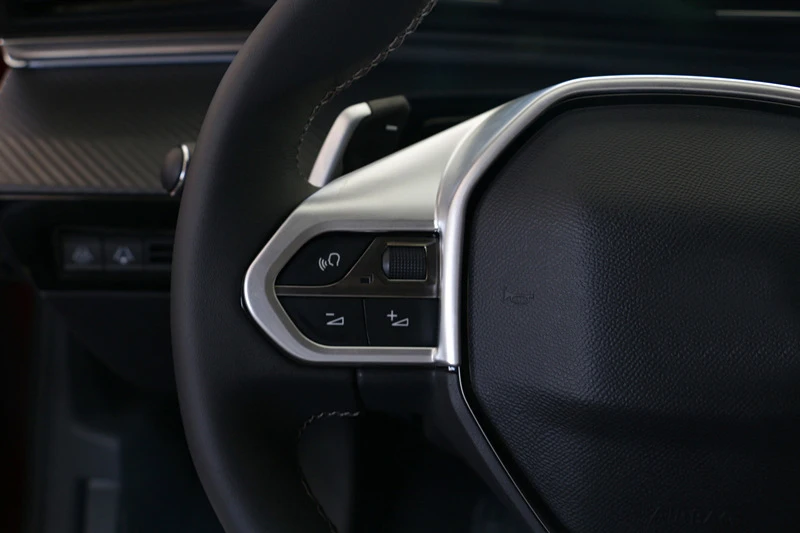 Для peugeot 508 Allure SW GT внутренняя отделка рулевого колеса Кнопка панель накладка 1 шт