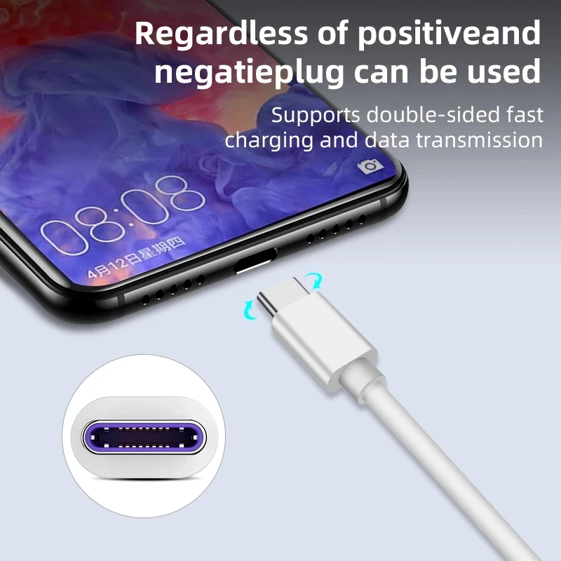 Кабель Supercharge для Xiaomi Mi 11 10T Lite 5G 9T 10 Pro A2 A3 Redmi 8A Note 7 8 9 9S 8T Type C USB | Мобильные телефоны