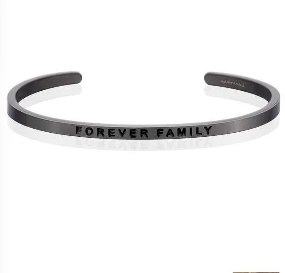 Любовь Браслет всегда в моем сердце позитивный навевающий вдохновение Цитата