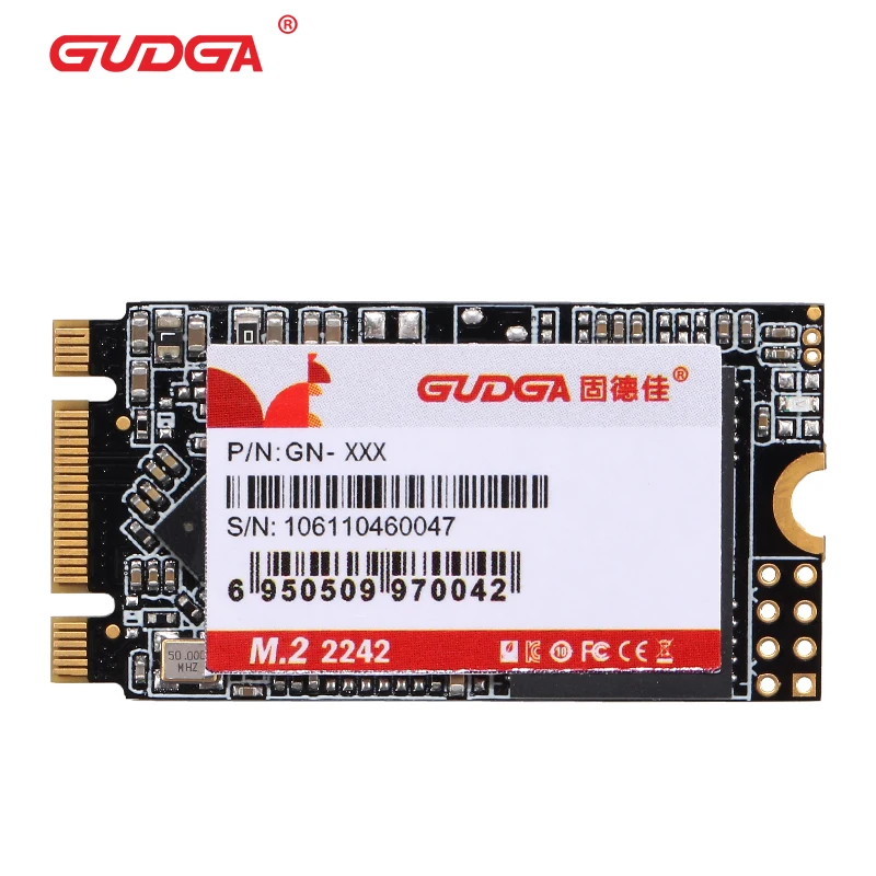 Внутренний жесткий диск GUDGA NGFF SSD 2242 SATA128GB 256GB 512GB 1 ТБ M.2 твердотельный накопитель