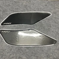 for yamaha yzf600 r6 2017 2021 2018 2019 motorcycle fuel tank rubber sticker protector sheath knee tank pad grip decal anti slip