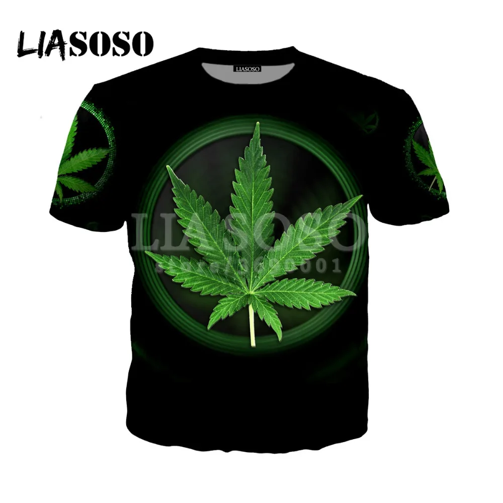 Новинка модная Красивая красочная футболка liasao с 3D принтом кленовых листьев