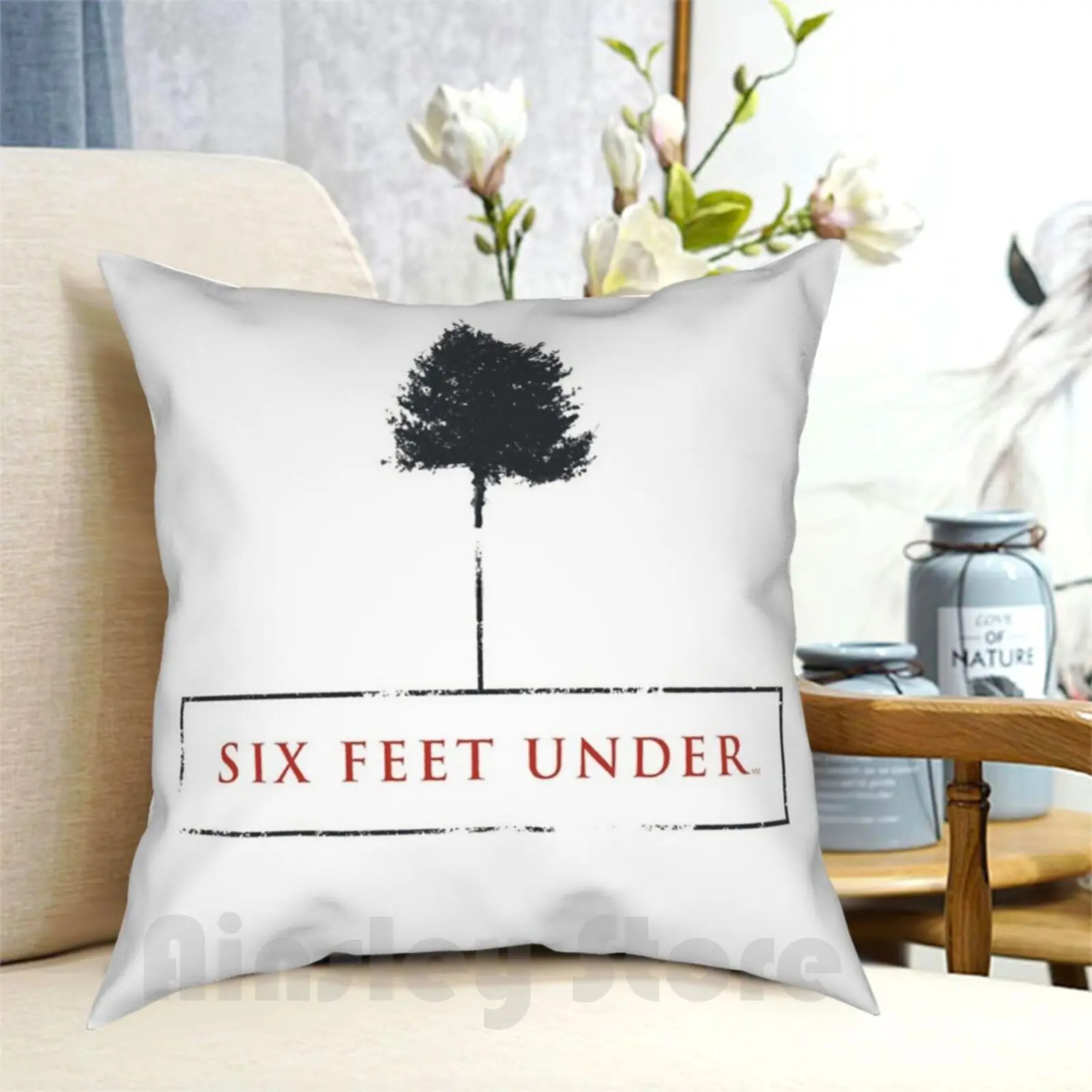 

Six Feet Under Pillow Case Printed Home Soft DIY Pillow cover Six Feet Under Series Tv Show Movies Films Cine Nerd Freak