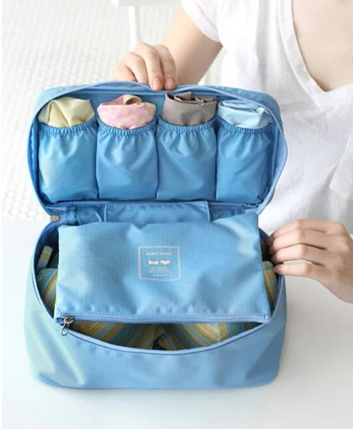 

Simple storage bag cosmetics underwear toiletries storage waterproof and dustproof, easy to carry