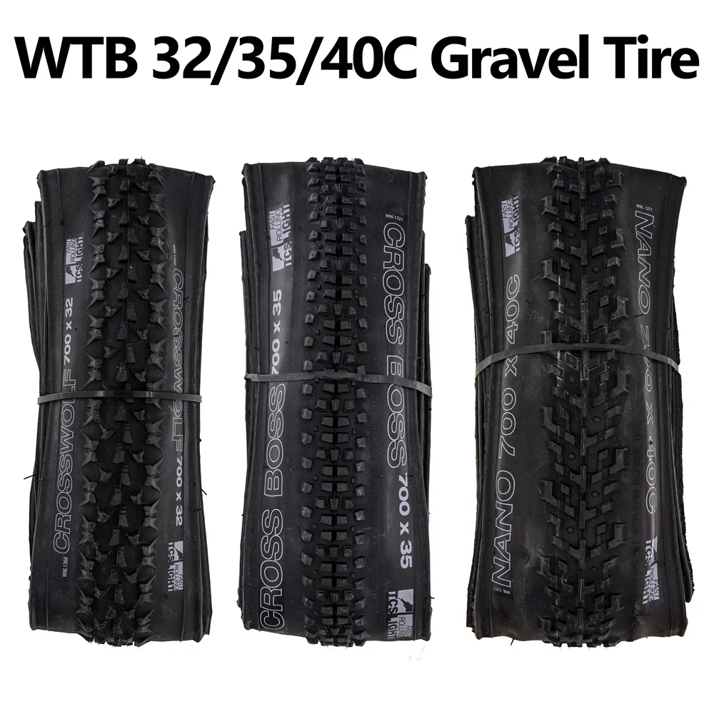 Шина WTB 700C TCS гравийная шина CROSSWOLF 32C/CROSS BOSS 35C/NANO 700 40C 28 дюймов складная бескамерная