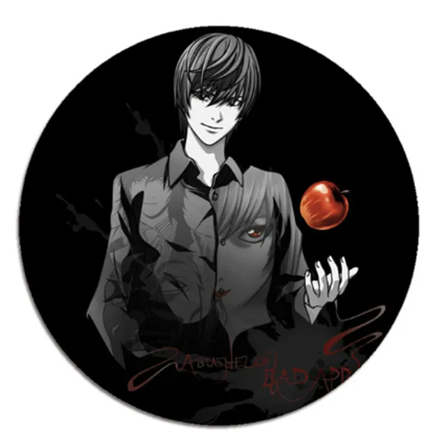 Anime death note cosplay crachá broche l · lawliet assassino yagami luz  pinos emblemas para mochilas presente das crianças - AliExpress