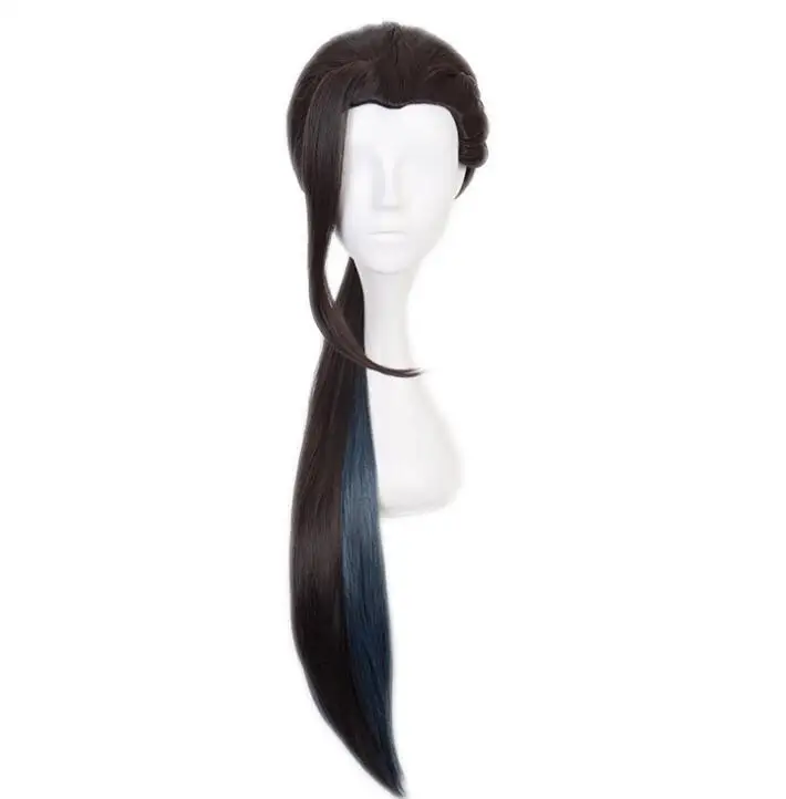 

Anime Long Braids Wig Cosplay Game Twisted Wonderland Jamil Viper Costume Heat Resistant Synthetic Hair Men Women Wigs