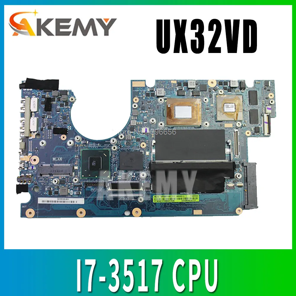 Материнская плата для ноутбука UX32VD SSD Core I7 3517 CPU с 60 NP0MB1N00 A11 материнская 100%