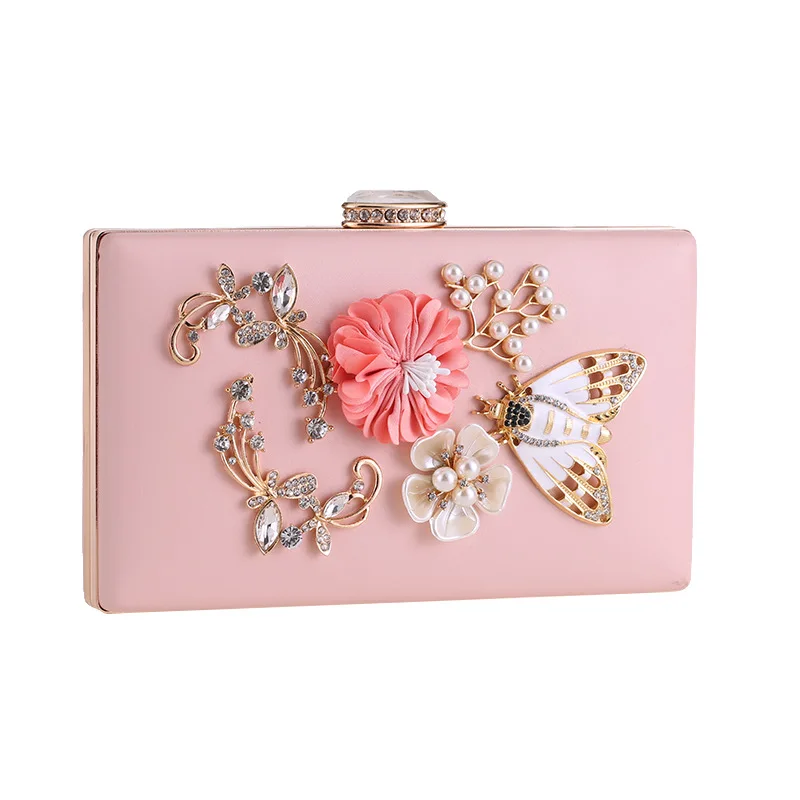 Модные кожаные клатчи элегантные женские сумки на плечо с цветочным узором и