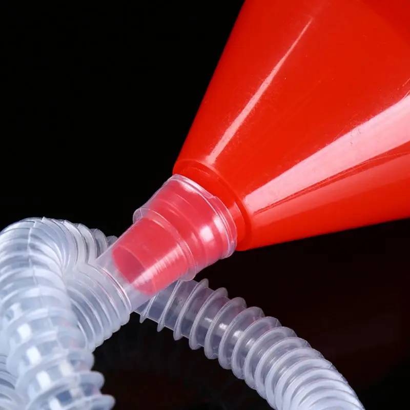 

2 in 1 Multi-purpose Funnel Gasoline Petrol Diesel Funnel Plastic Car Accessories Flexible