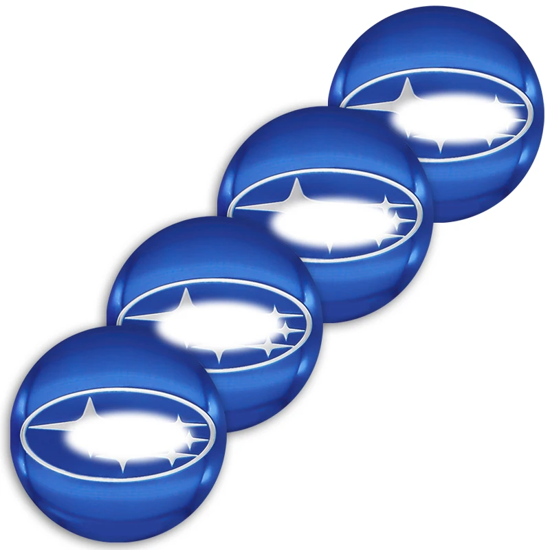 

Auto Parts 4pcs 56mm Fashion Wheel Center Hub Cover Hub Sticker for Forester Outback impreza LEGACY LEVORG XV BRZ