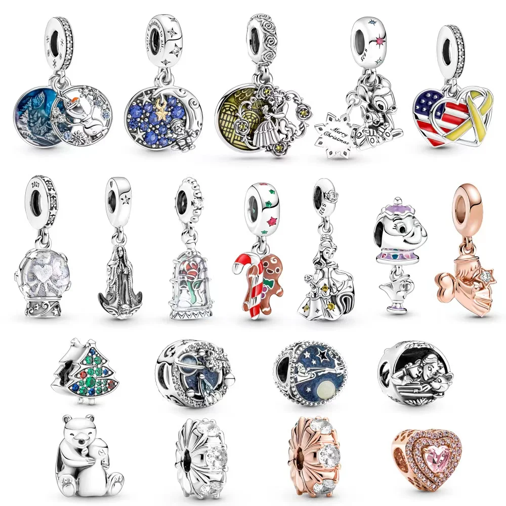 

Бусины-подвески из серебра 925 пробы