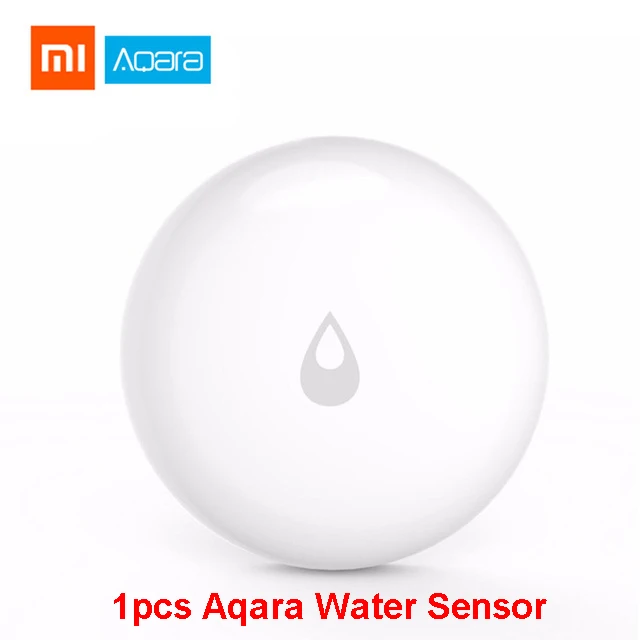 Water Sensor Xiaomi Aqara комплекты умного дома шлюз 3 хаб камера настенный беспроводной переключатель двери окна сенсор дверной звонок беспроводной релейный модуль домашний комплект - Цвет: Water Sensor