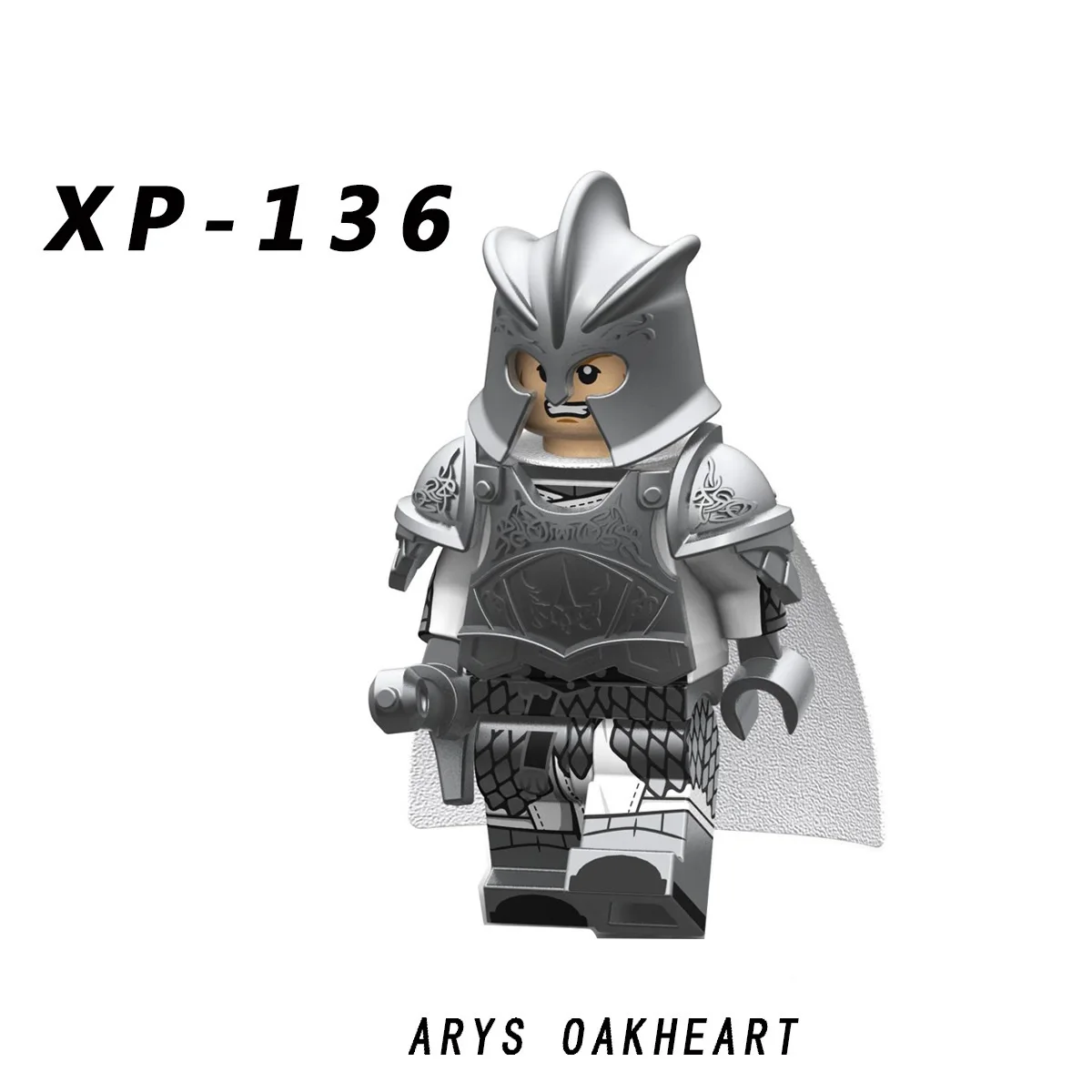 Legoed Игра престолов Kingsguard миниатюрный средневековый рыцарь Мэндон Ланнистер