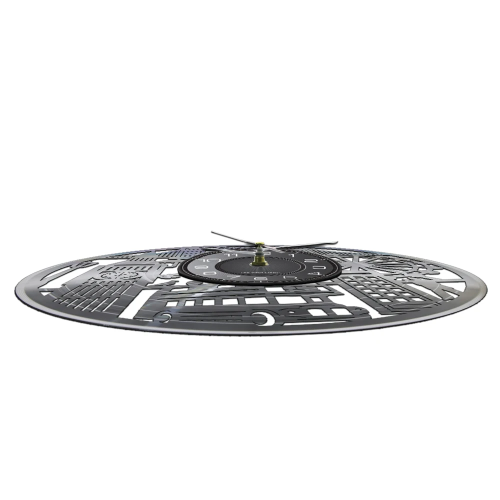 Английский классический Лондонский автобус виниловый альбом Запись часы Англия