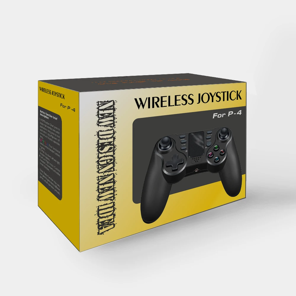 Wireless Bluetooth Game Controller Gamepad Joystick with Dual Motor Vibration Gyroscope Sensor 6 Asixs for PS4 Slim Pro Console |