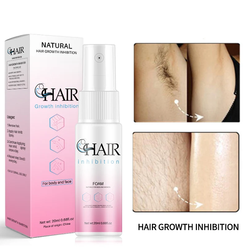 20 мл Новое поступление спрей для подавления роста волос безболезненное
