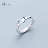 modian fashion animal free size ring for women colorful enamel cute little pig sterling silver 925 ring fine jewelry 2020 design