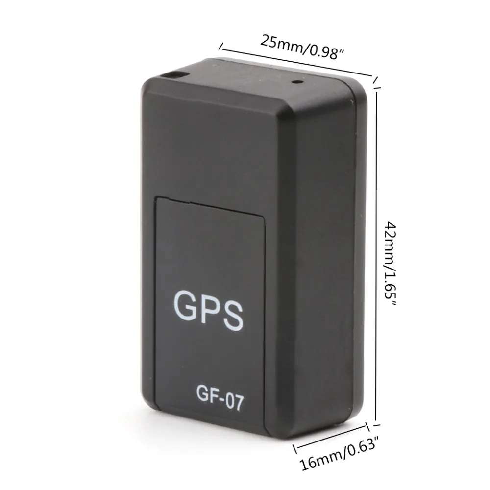 Мини Портативный GSM/GPRS трекер GF07 gps устройство слежения Спутниковое позиционирование против кражи для автомобиля мотоцикла автомобиля человека
