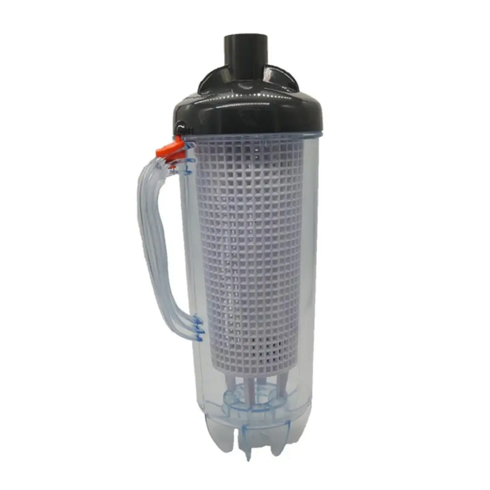 

Hose Leaf Canister Durable Leaf Catcher for Swimming Pool Save Your Time Easy to Open Large Capacity Easy to See Rubbish