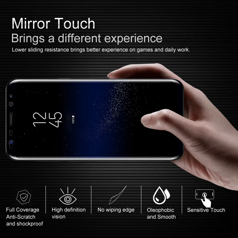Прозрачная Гидрогелевая пленка Imak 2th поколения для HTC U11 Plus Защитная экрана Eyes 3D