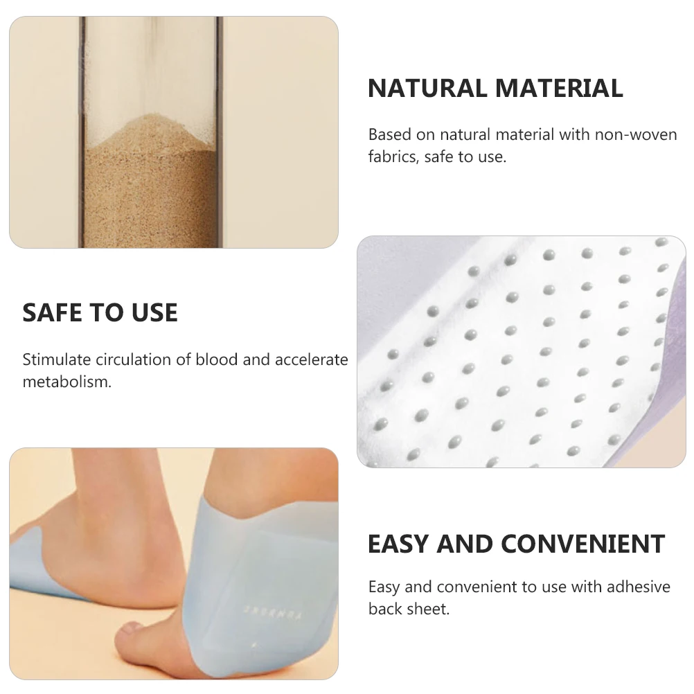 

10 Sheets Foot Massager Wormwood Herbal Detoxification Herbal Detox Wormwood Foot Patch Detoxification Moisture Foot Pad