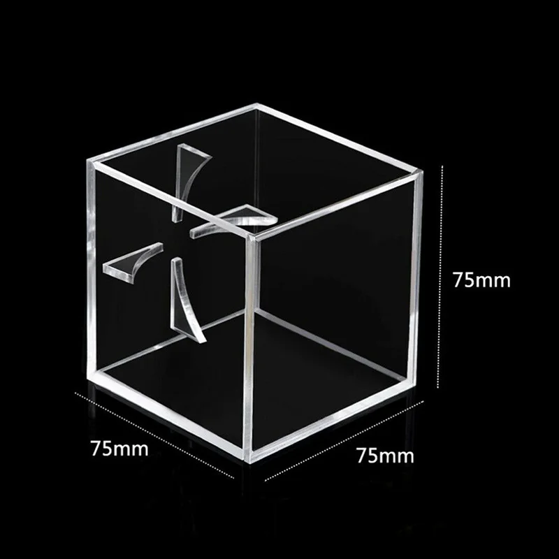 9 Inch Acrylic Baseball Box Display Golf Tennis Ball Transparent Case Souvenir Holder UV Protection Dustproof Storage | Спорт и