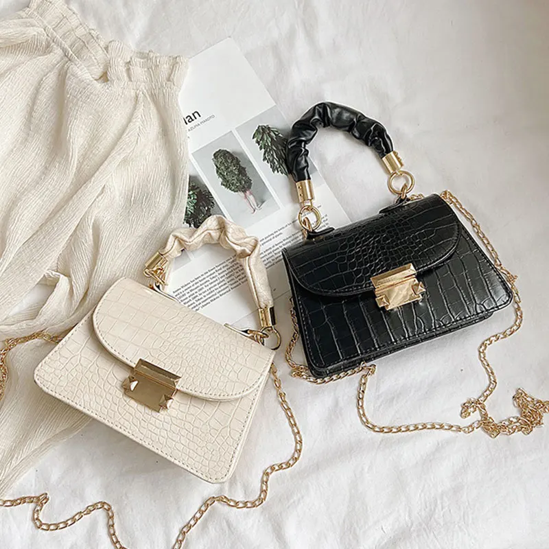 

Белые сумки через плечо с узором под камень для женщин 2021 элегантная маленькая сумочка сумка на плечо из искусственной кожи женская дизайне...