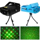 Мини-проектор Лазерный, красный, зеленый, с пультом дистанционного управления