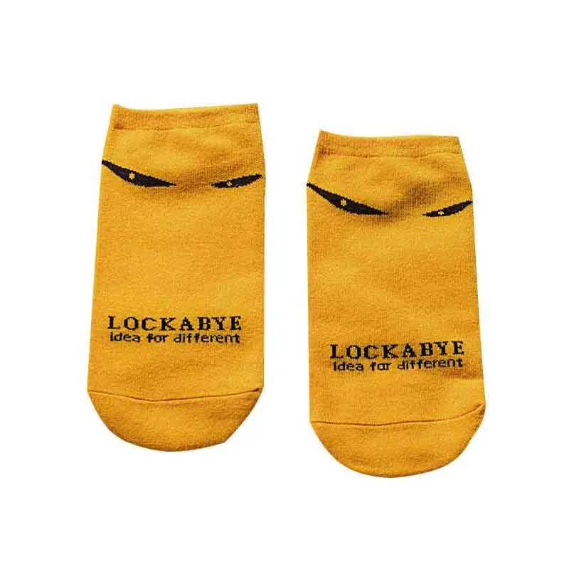 1/3/5 пар повседневные Короткие хлопковые носки с принтом мужские и женские прямые