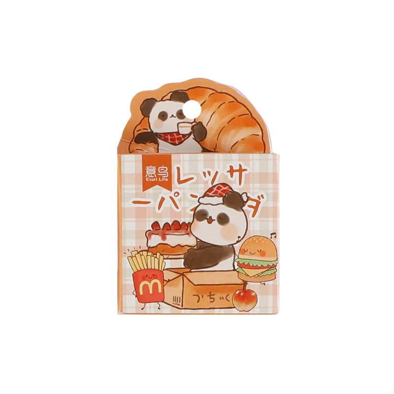 45 pcs/box Cute naughty animals dog cat Decorative Stickers Scrapbooking diy Stick Label Diary Stationery Album Journal | Канцтовары для