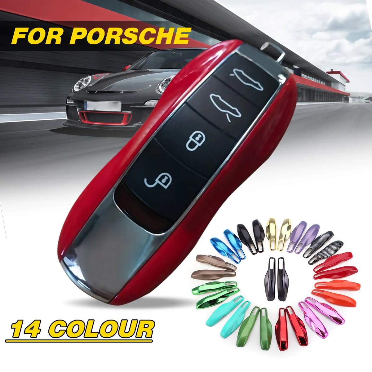 

2 шт., защитный чехол для дистанционного ключа Porsche Panamera Macan Cayman 911