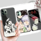 Чехол для телефона Killua Zoldyc GON FREECSS Hunter X Hunter, стеклянный чехол для iPhone 6 6S 8 7 Plus X XR XS MAX 11 12 13 Pro Max