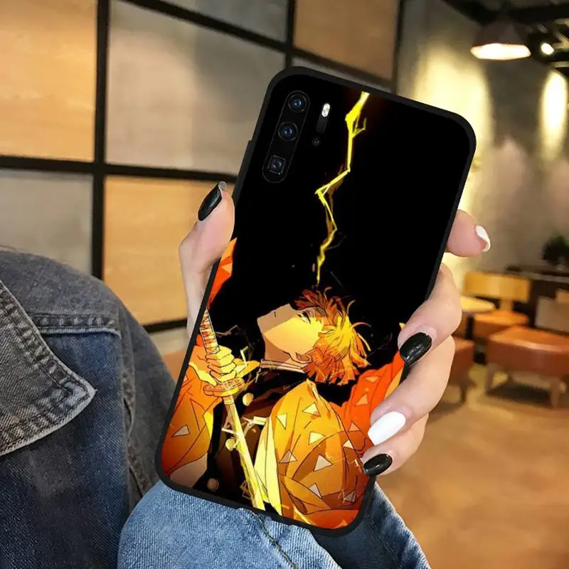 

Anime Demon Slayer Kimetsu no Yaiba Phone Case For Huawei Y5 Y6 II Y7 Y9 PRIME 2018 2019 NOVA3E P20 PRO P10 Honor 10
