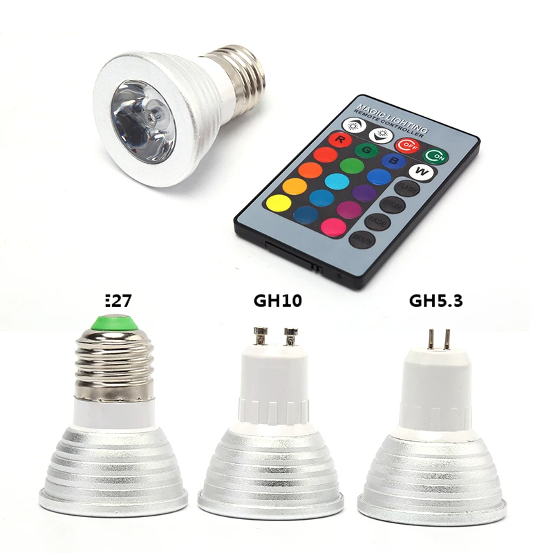 

E27/GU10/GU5.3 RGBWW, 16
