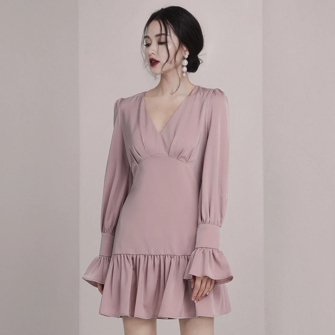 Новые розовые вечерние платья Vestidos De Fiesta торжественное платье женское