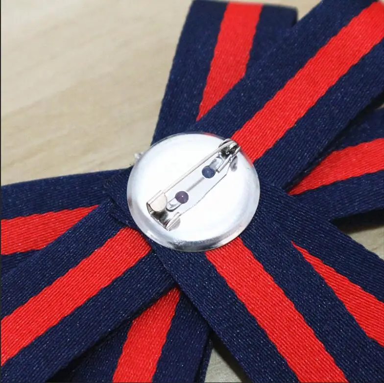 Модный ручной работы воротник галстук корсаж брошь платье рубашка бант ткань