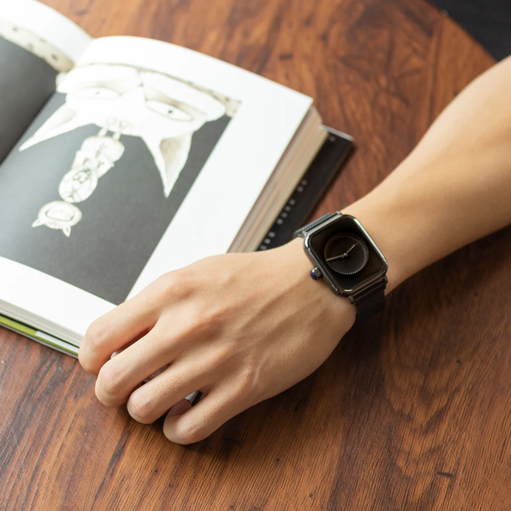 Модные квадратные женские кварцевые наручные часы мужские креативные магнитные